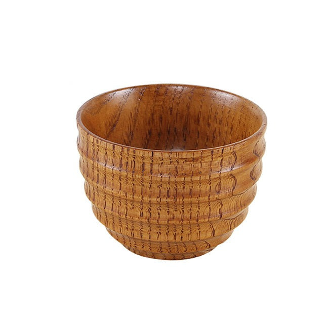 Handmade Natural Wooden Tea Cups
