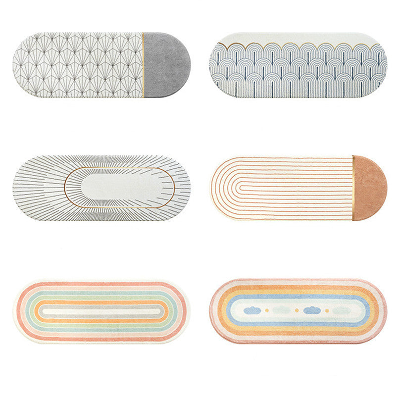 Modern Geometry Soft Long Carpet