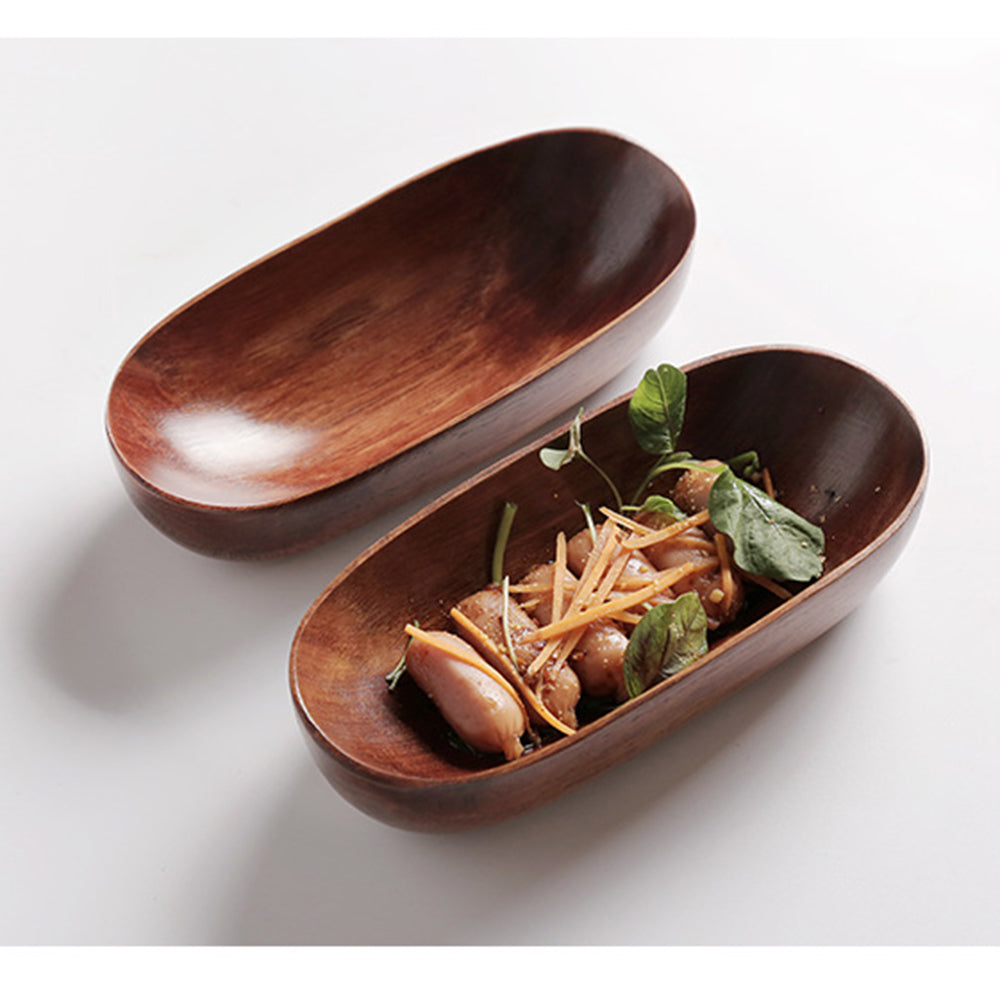 Japanese Style Solid Wood Food Serving Tray