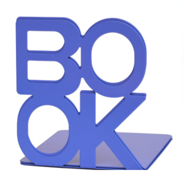 Iron Colourful Bookend 2 Pieces