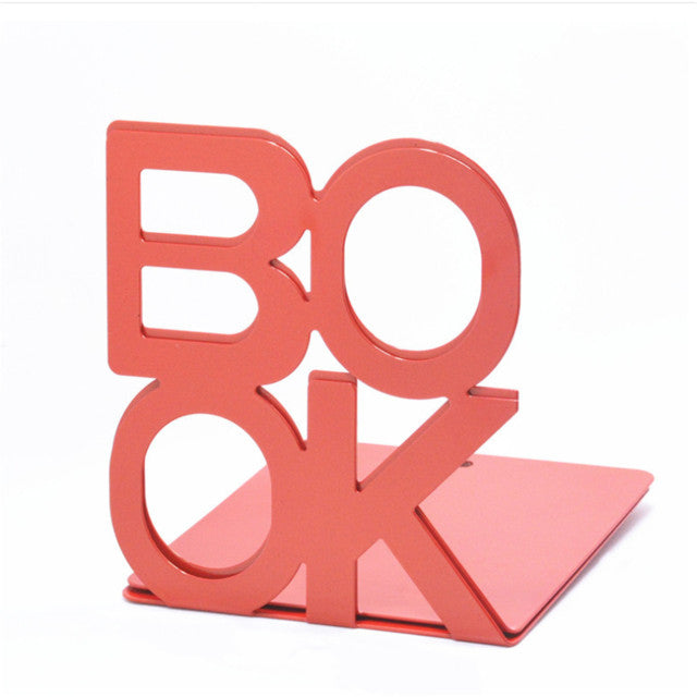 Iron Colourful Bookend 2 Pieces