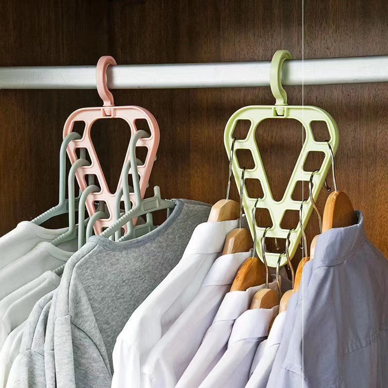 Magic Nine Holes Clothes Hanger