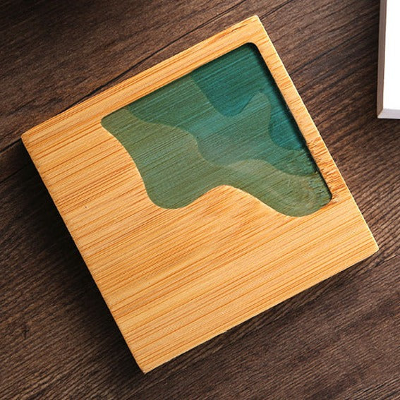 Japanese Waterproof Bamboo Coasters Placemat