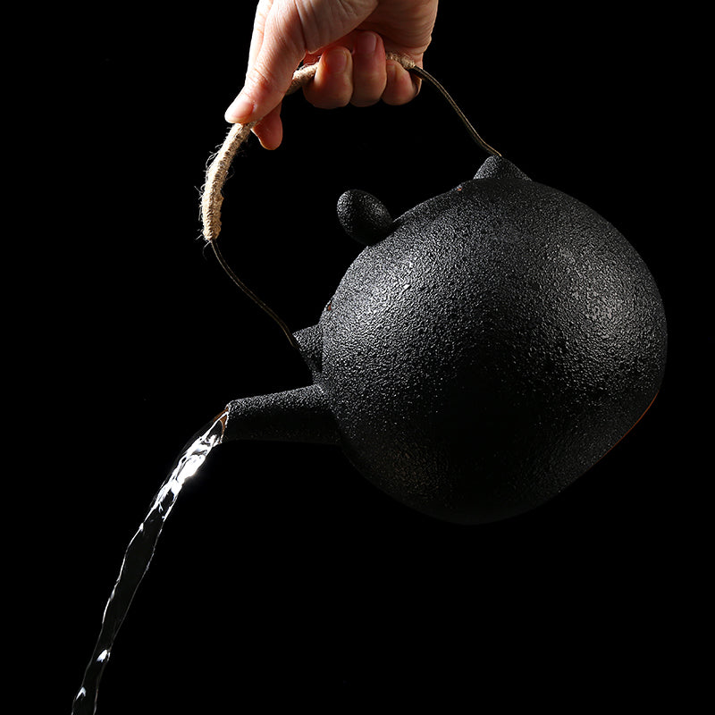 Japanese Style Vintage Ceramic Teapot