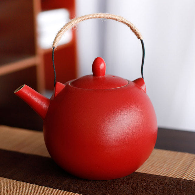 Japanese Style Vintage Ceramic Teapot