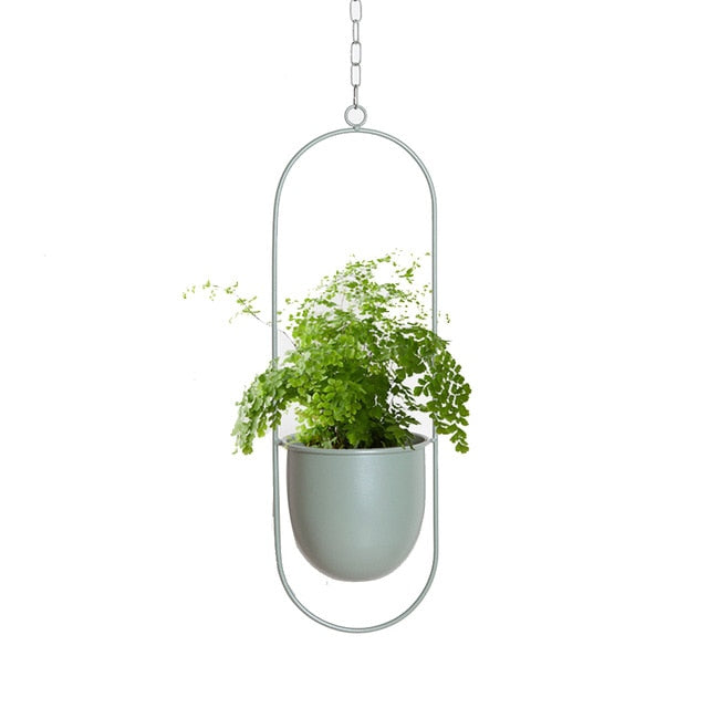 Metal Hanging Flower Pot Nordic Style