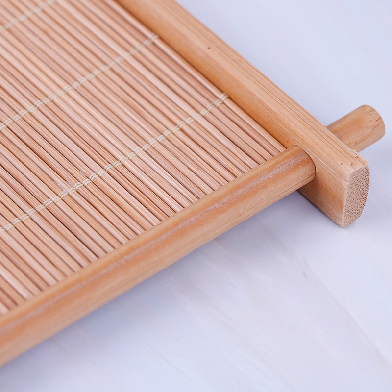 Heat Insulation Bamboo Tea Tray