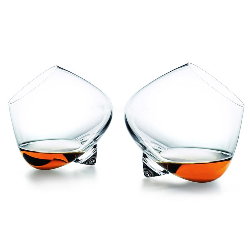 Rocking Whiskey Crystal Glass