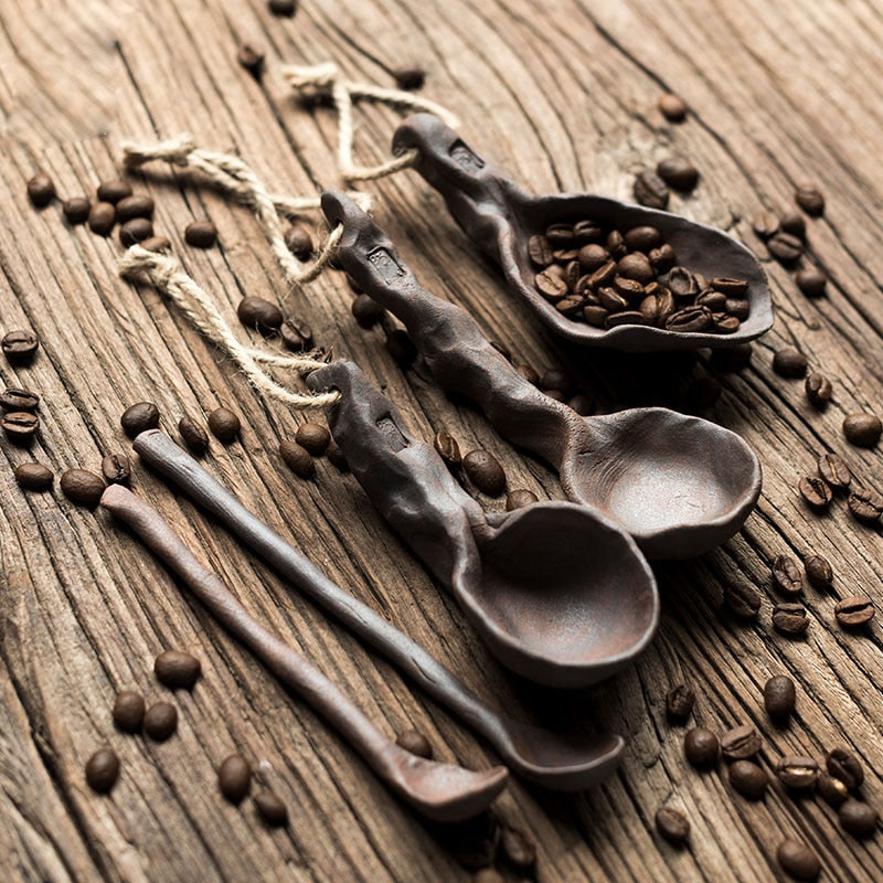Creative Ceramic Retro Spoons Handmade