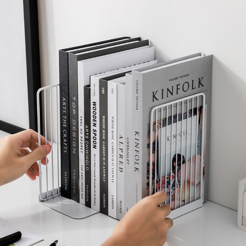 Simple Iron Bookends