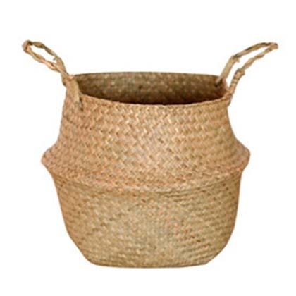 Colourful Wicker Storage Basket