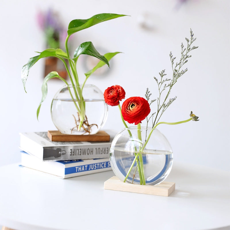 Desktop Round Crystal Glass