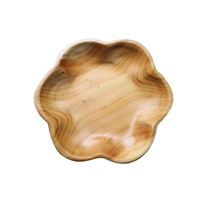 Unique Handmade Natural Wooden Serving Tray