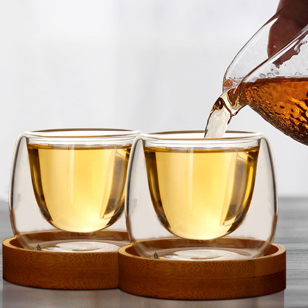 Heat-resistant Double Wall Glass Cup