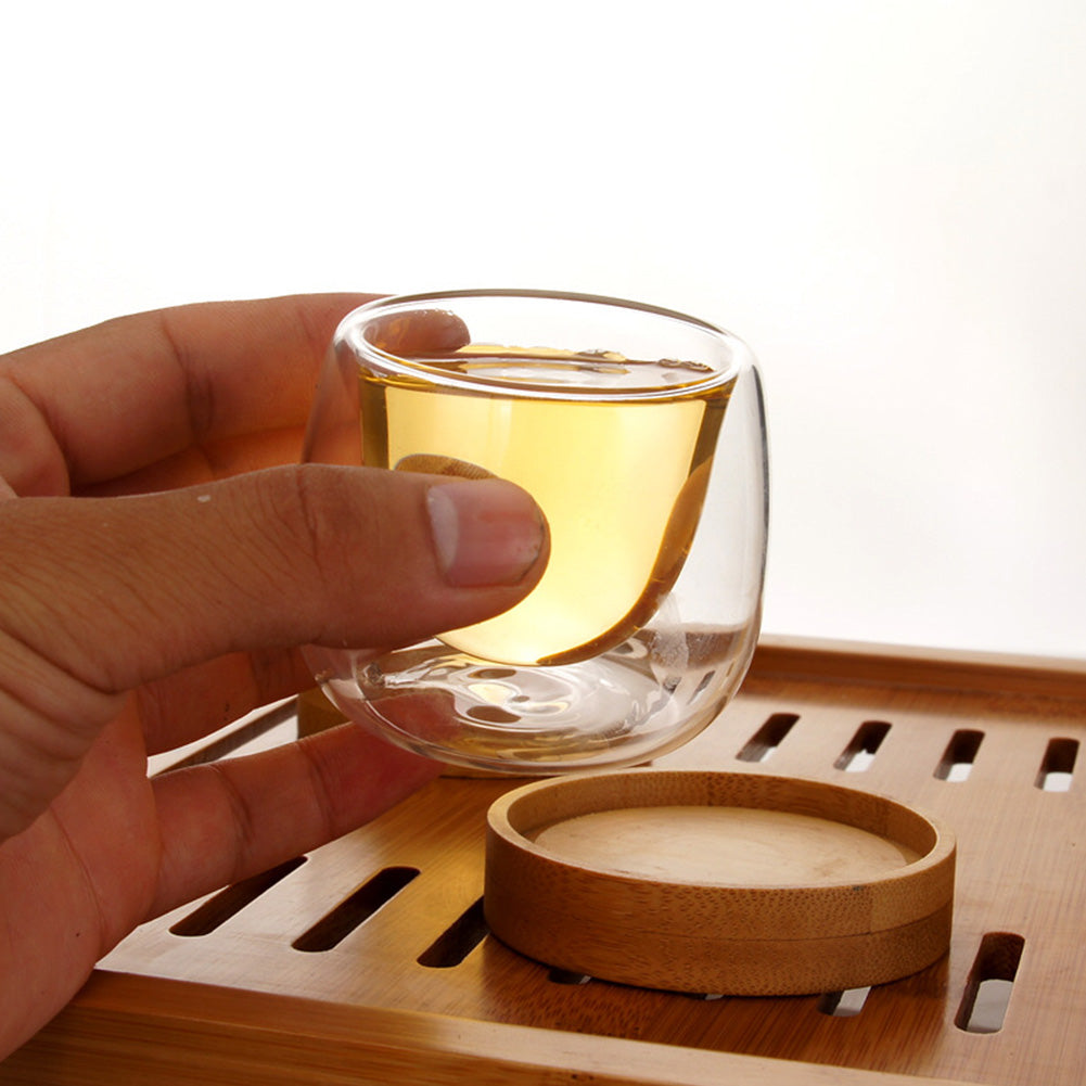 Heat-resistant Double Wall Glass Cup