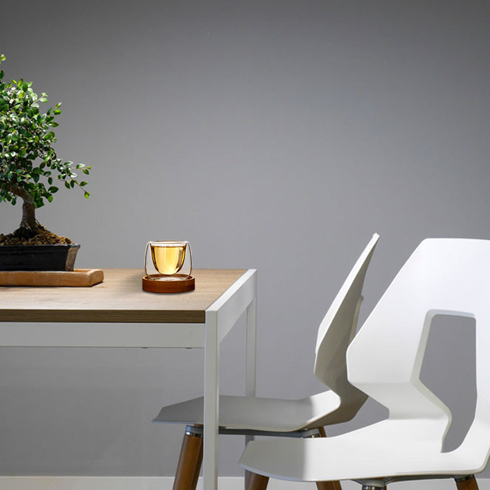 Heat-resistant Double Wall Glass Cup