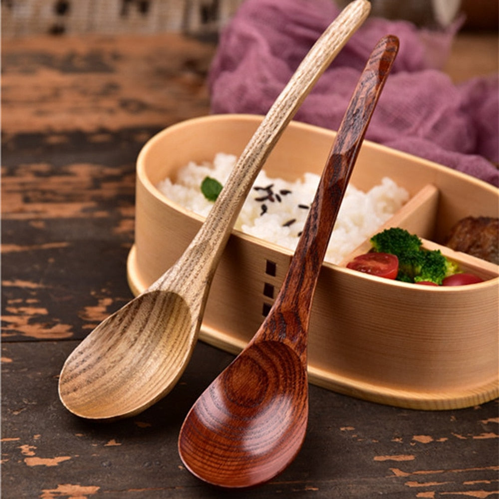 Wooden Beech Spoons Branch Shape