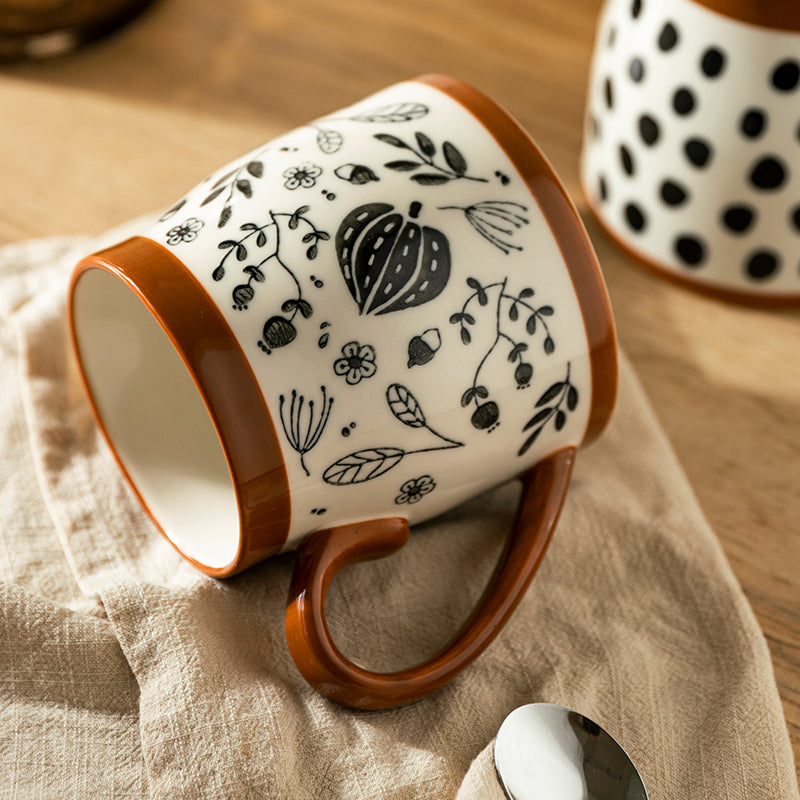 Vintage Ceramic Coffee Mugs