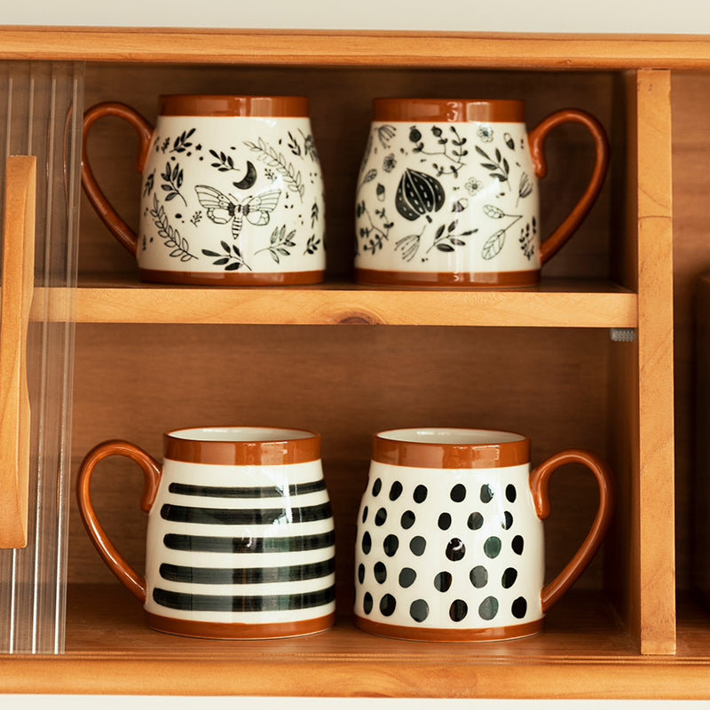 Vintage Ceramic Coffee Mugs