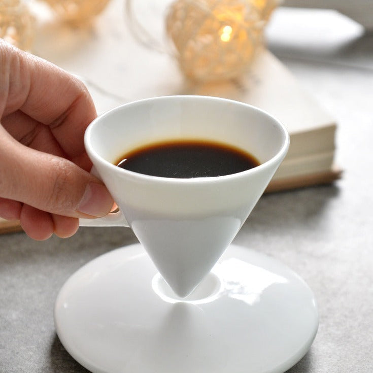 White Ceramic Espresso Cup