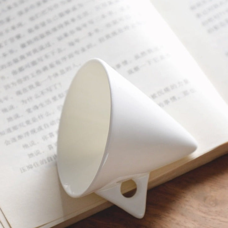 White Ceramic Espresso Cup