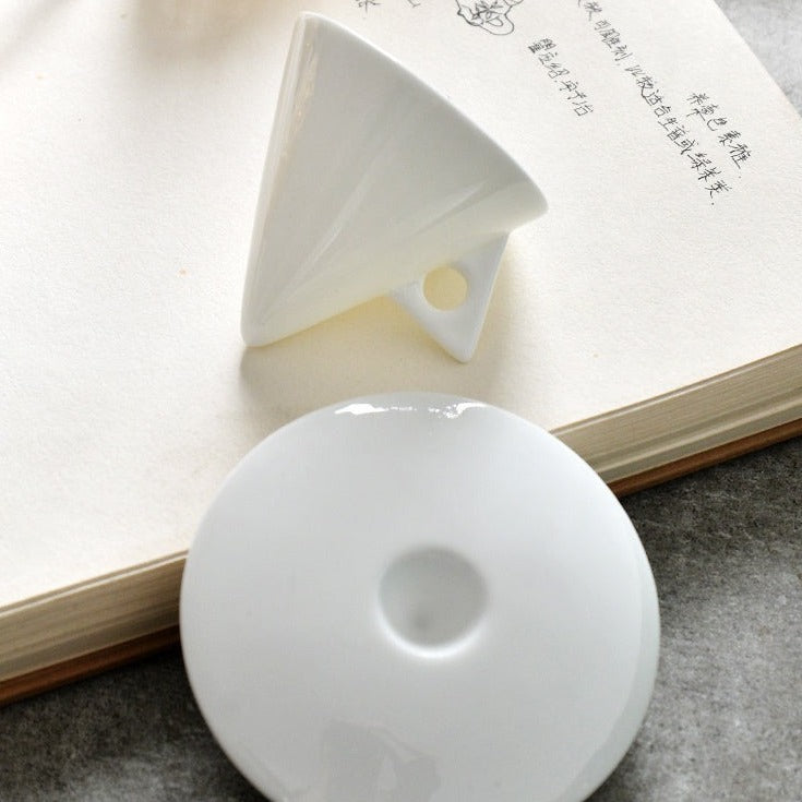 White Ceramic Espresso Cup