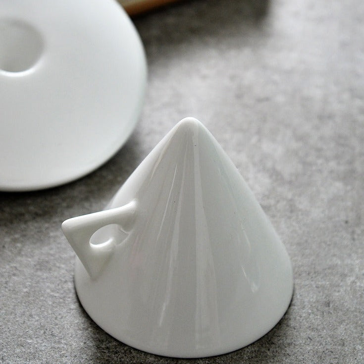 White Ceramic Espresso Cup