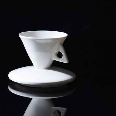 White Ceramic Espresso Cup