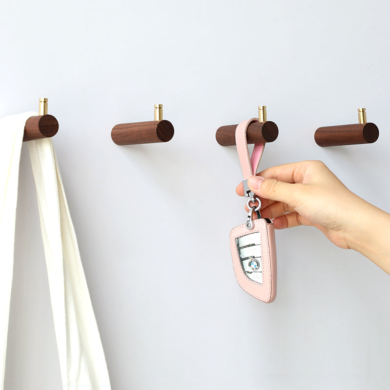 Wall Hook Hanger Solid Wood