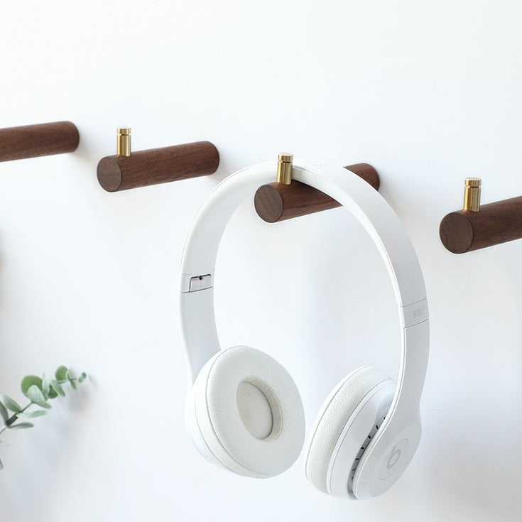 Wall Hook Hanger Solid Wood