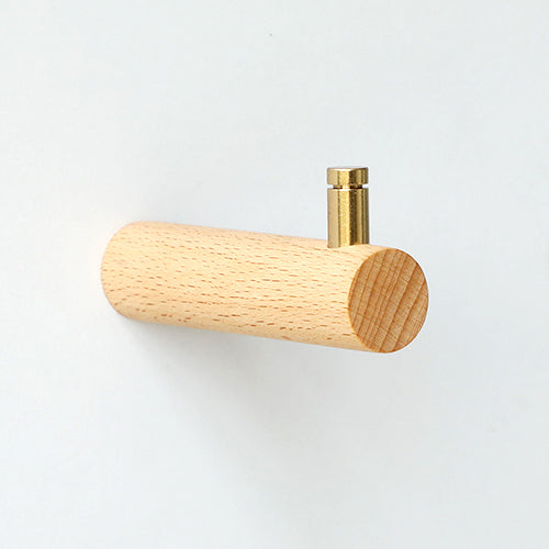 Wall Hook Hanger Solid Wood