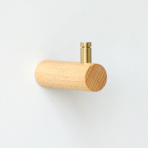Wall Hook Hanger Solid Wood