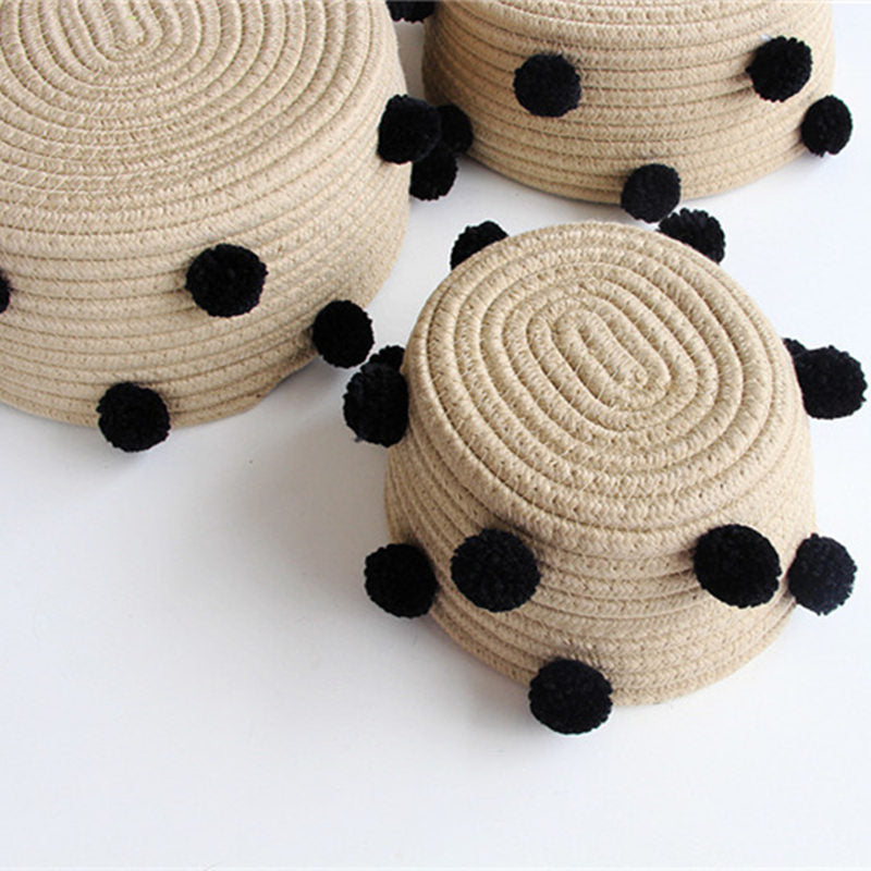 Nordic Cotton Rope Woven Storage Baskets