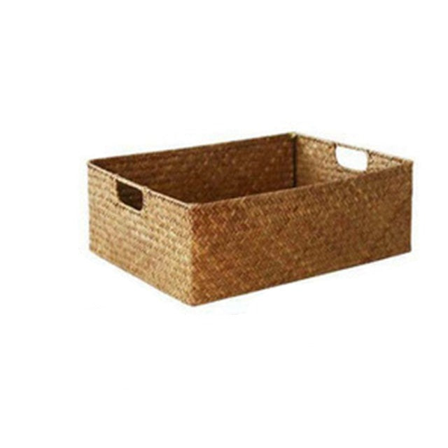 Natural Large Woven Seagrass Basket