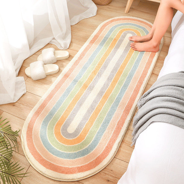 Modern Geometry Soft Long Carpet