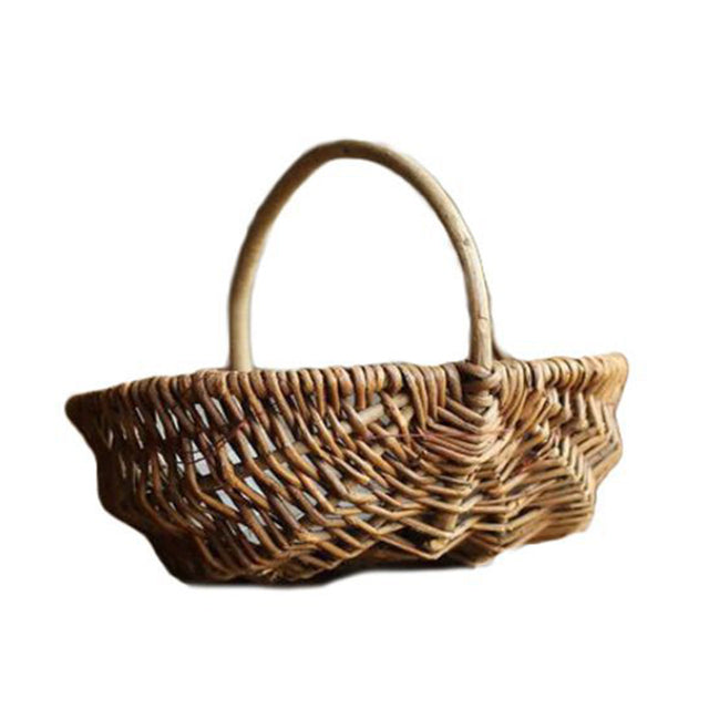 Willow Flower Basket Rattan