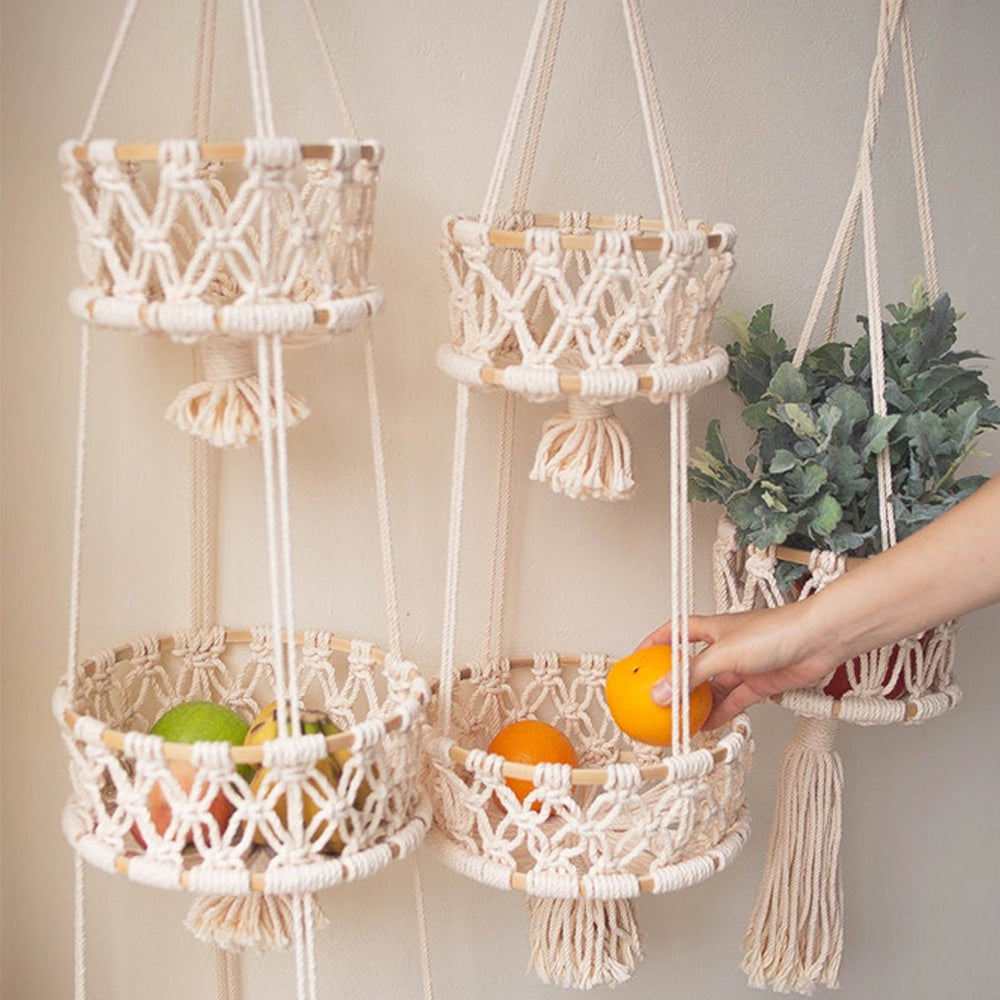 Hanging Basket Macrame