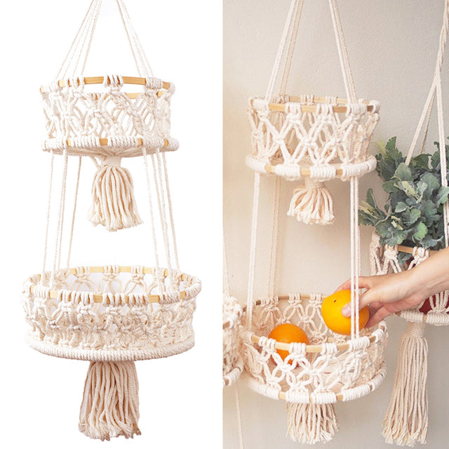 Hanging Basket Macrame