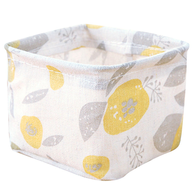 Foldable Desktop Storage Basket