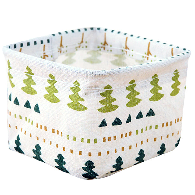 Foldable Desktop Storage Basket