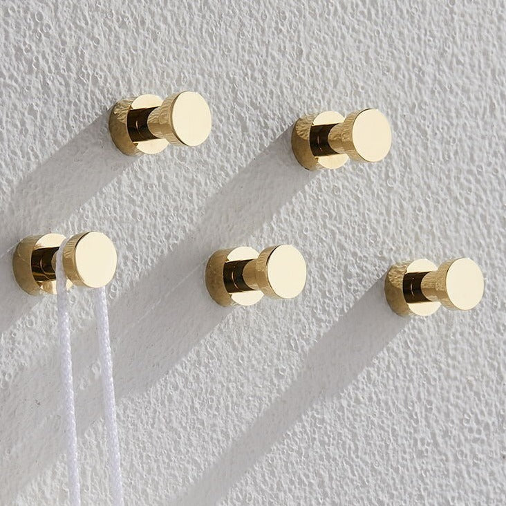 Brass Robe Hooks Clothes Hanger