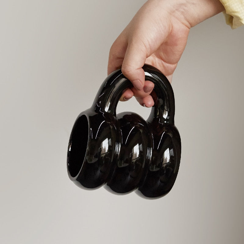 Ceramic Mug with Big Handgrip Colored