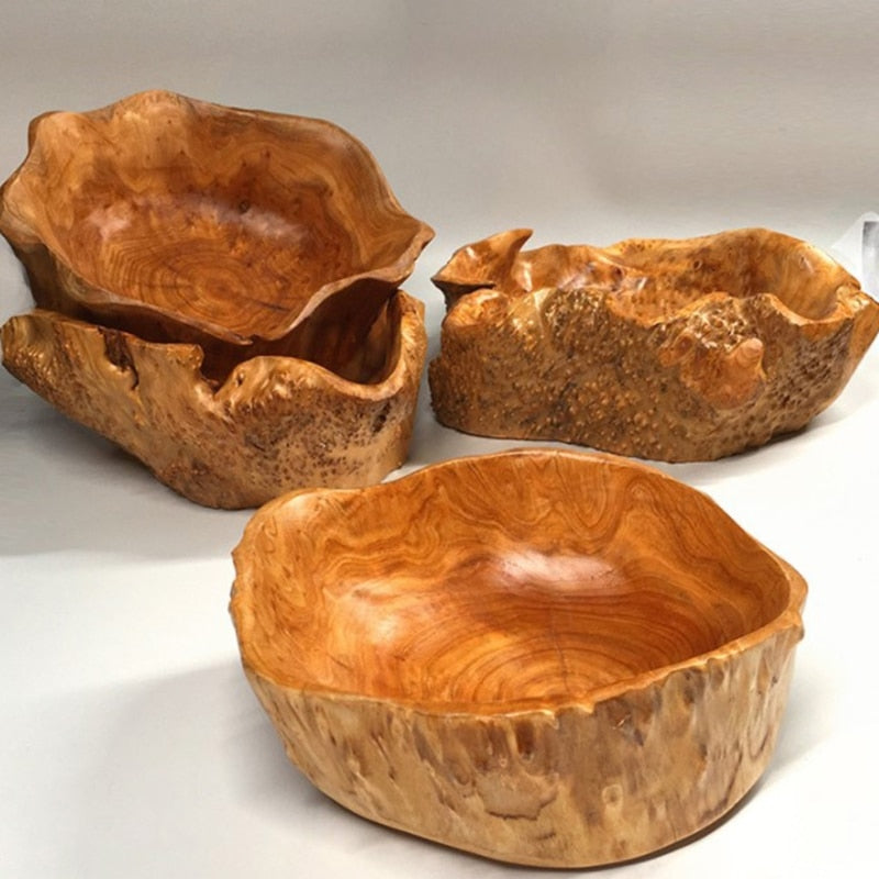 Handmade Natural Wooden Bowl
