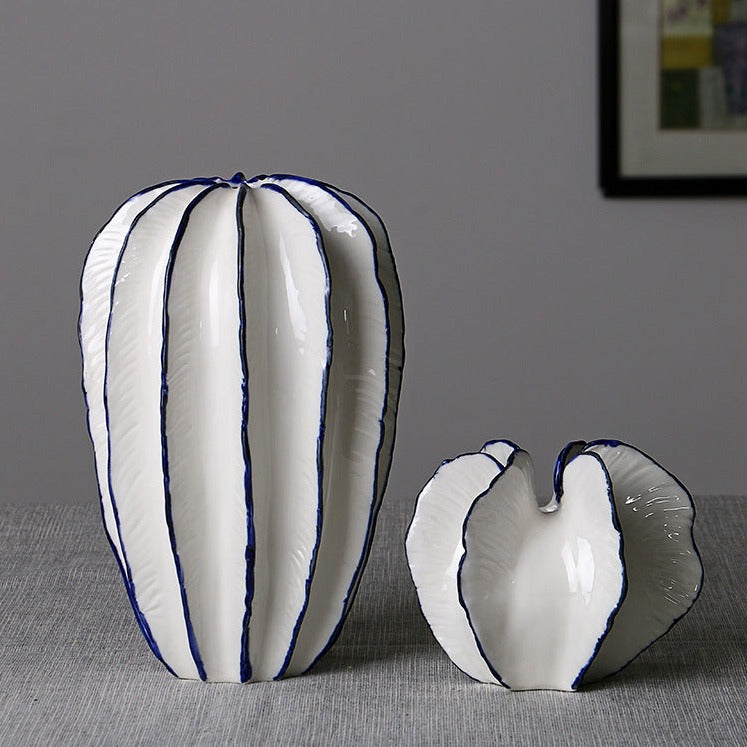 Carambola Decorative Ceramic Vase