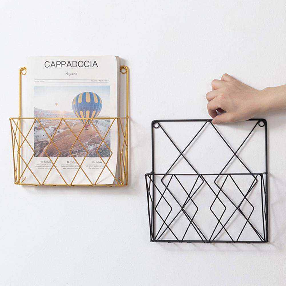Wall Mounted Magazines Storage Rack