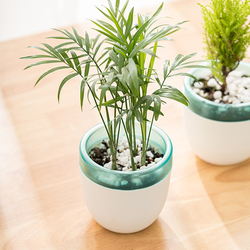 scandi style plant pots Self Watering Flower Pots in Nordic Style