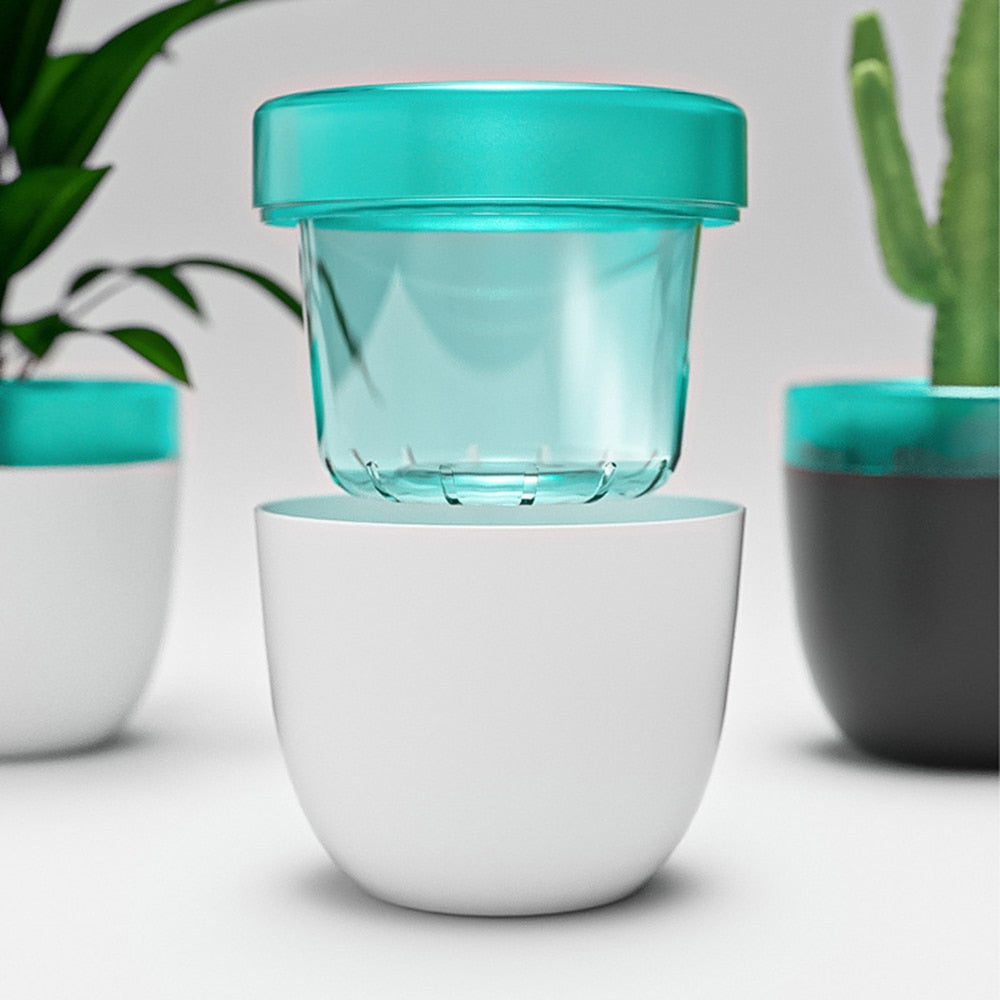 Self Watering Flower Pots in Nordic Style