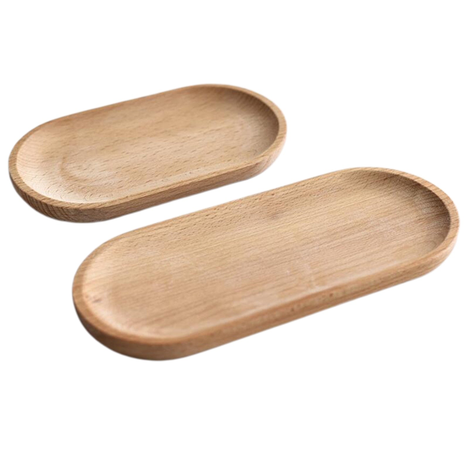 Oval Wooden Tea Tray