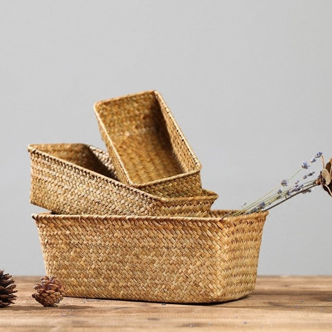 Weaving Storage Basket Rattan