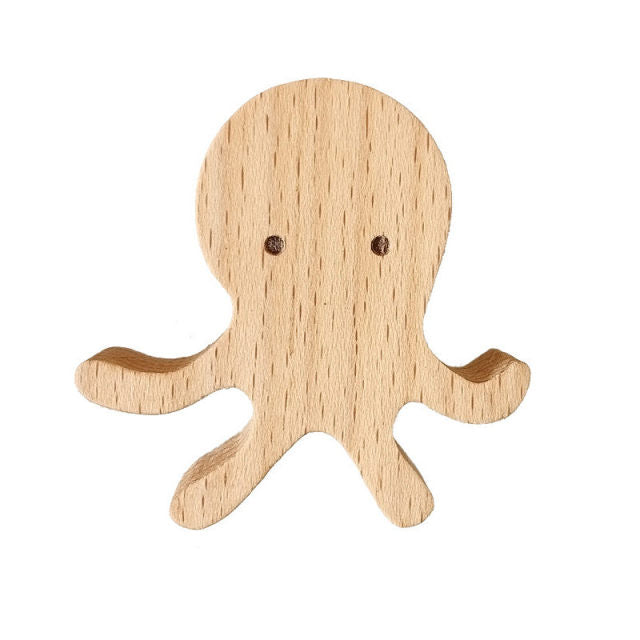 Solid Wood Wall Mounted Hook